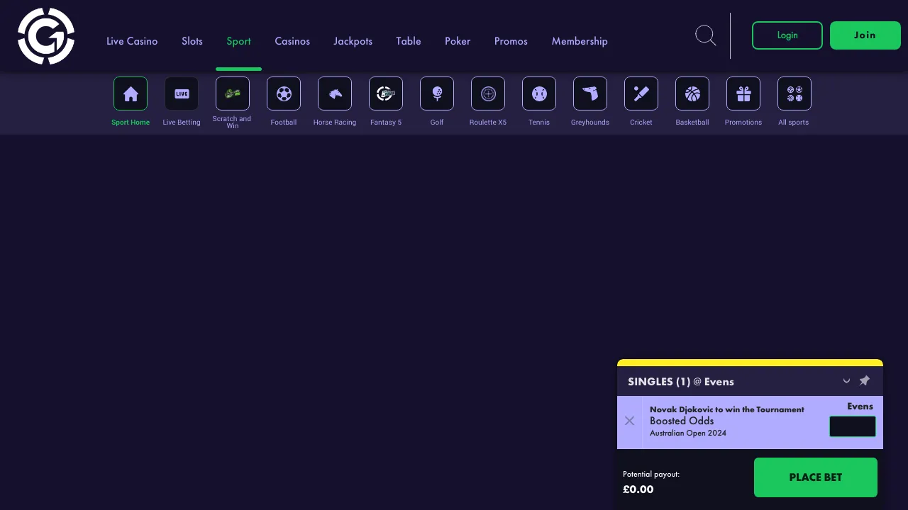 Grosvenor desktop screenshot