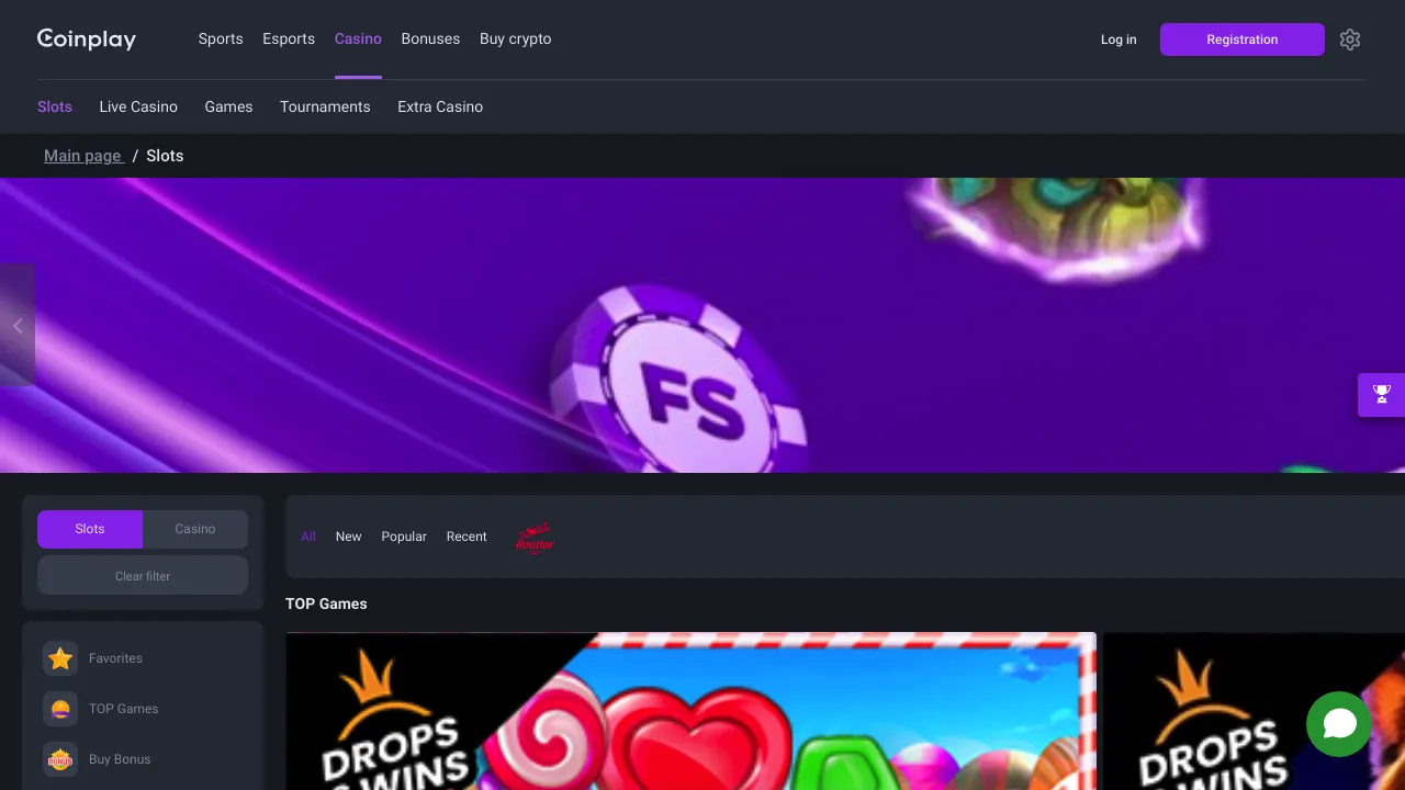 Coin Play desktop screenshot