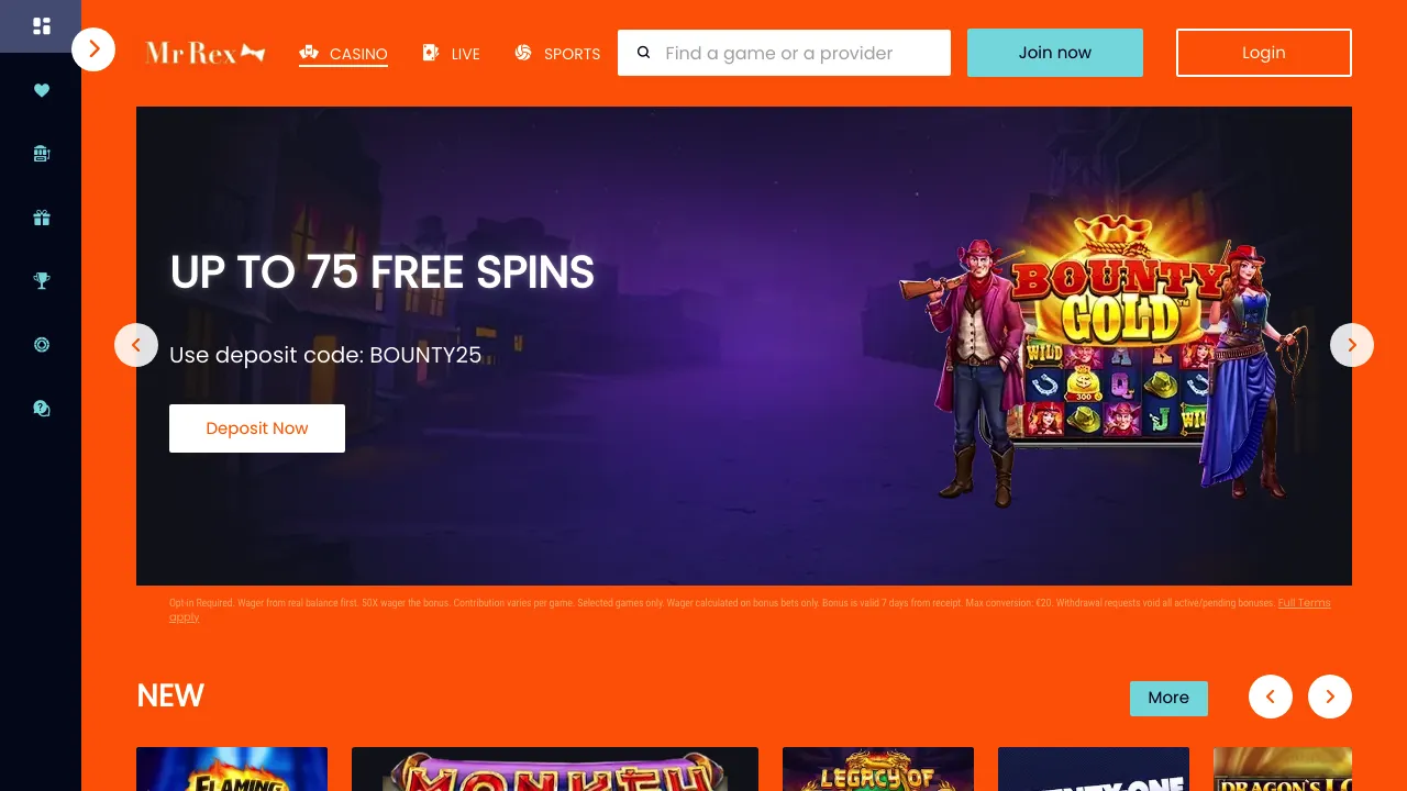 MrRex desktop screenshot