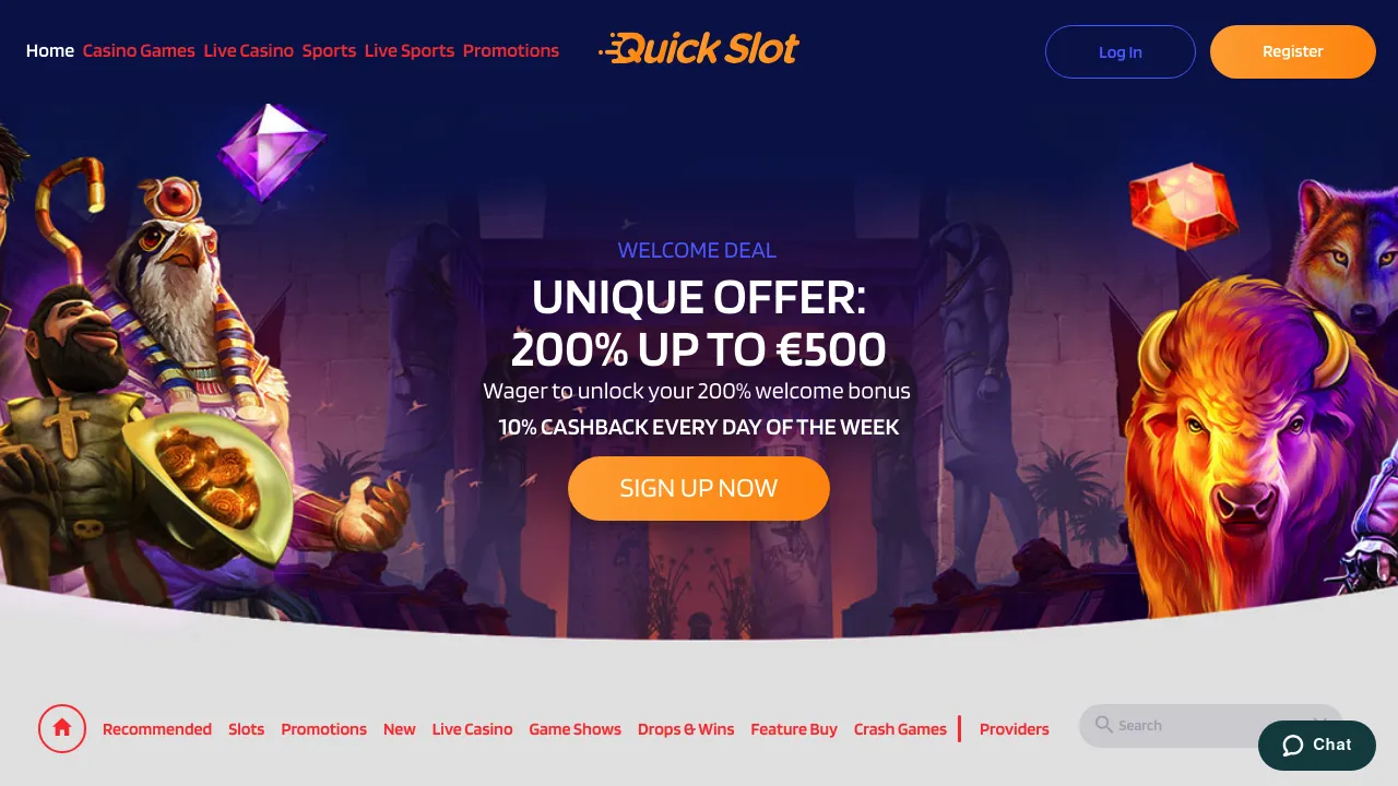 Quickslot desktop screenshot